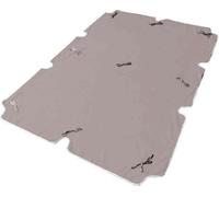 Telo per Tetto Dondolo da Giardino 2 Posti in Poliestere cm 165x112 Colore Tortora - CU805742