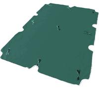 VivaGarden Telo Copertura per Dondolo da Giardino 165x112x1 cm Verde