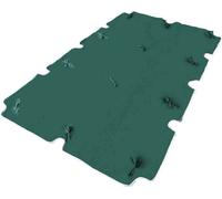 VivaGarden Telo Copertura per Dondolo da Giardino 200x112x1 cm Verde
