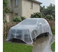 VivaGarden Telo da Esterno Impermeabile 4x6 m Robusto PE 140GSM Bianco