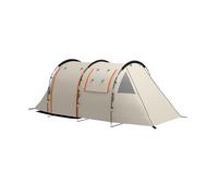 VivaGarden Tenda da Campeggio 4-5 Persone con Copertura Oscurante Impermeabile con Borsa di Trasporto colore Cachi - 87J1KK