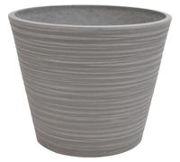 Vaso Medio Cetara in Fibra sintetica cm ø 35x33 Antracite VivaGarden