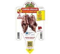 Vivai le Georgiche - Pianta vera di Peperoncino piccante "Scorpion chocolate" - vaso Ø 14 cm