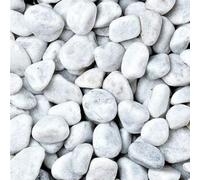 Vivaio Garden Forest 10 Sacchi di Ciottoli Marmo Bianco Carrara, Ciottoli 40/60mm, Sacco da 25kg, Pietre Decorazione Vasi e Giardino, Ornamenti, Teche, Acquari, Arredamento Interni, Giardini, Altro
