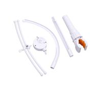Vivaio Mobile Holder per Culle Rotazione Design Sicuro Bambino Staffa Appeso Accessori Giocattolo Facile Installazione Supporto