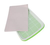 Vivaio Vaso Germogliatore Vassoio Soil-Grano Coltivatore Germogli Strumenti