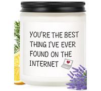 VivaJoy Regalo per fidanzata, regalo di compleanno per lei e per lui, divertente e romantico, regalo di nozze per donne, lei, fidanzata, moglie, migliori amici, bestie, sorella, candele profumate alla