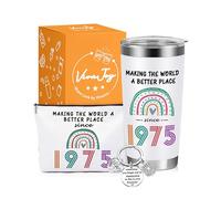 VivaJoy Regalo per il 50° compleanno da donna, tazza arcobaleno per 50° compleanno, idea regalo per mamma, migliore amica, sorella, bestie, divertente regalo di compleanno per lei