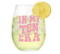 VivaJoy Regalo per il decimo compleanno per ragazze, tazza per il decimo compleanno per ragazze, tazza da bere, tazza in vetro personalizzata e creativa, regalo per figlia, nonna, migliore amica