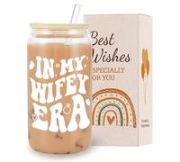 VivaJoy Regalo per la futura sposa, regalo di nozze per la sposa, regalo di fidanzamento per donne, regalo di nozze per coppia, regali di fidanzamento, bicchiere da caffè in My Wifey Era, tazza per