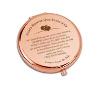 VivaJoy Regalos para hija - Regalos para Hija de Mamá y Papá, un regalo de cumpleaños de hija, Con Espejo Compacto, Regalo Navidad de Hija y adecuado para graduación, Boda y otras ocasiones.