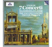 Vivaldi: 7 Concertio - The English Consort / Trvor Pinnock
