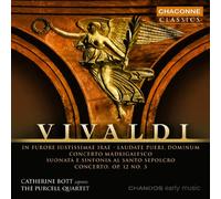 Antonio Vivaldi In Furore Iustissimae Irae (The Purcell Quartet, Bott) (CD)