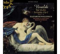 Antonio Vivaldi Vivaldi: Six Violin Sonatas, Op. 2, Nos. 1-6 (CD) Album