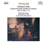 Drahos Bela - Sonata X Fl E Basso Continuo N.1 > N.6 Op.10 ''Il Pastor Fido''