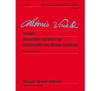 Vivaldi: Complete Sonatas for Cello and Basso Continuo - Edited by Bernhard Moosbauer. Notes by Gerhardt Darmstadt. - cello solo, harpsichord (piano); ... Urtext - easy to intermediate - (UT 50175)