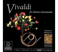 Vivaldi for Diverse Instruments (Mcgegan) (CD) Album