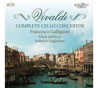 Vivaldi/ Galligioni/ L'arte Dell'arco/ Guglie - Complete Cello Concertos (4 CD)