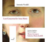 Antonio Vivaldi Antonio Vivaldi: Lost Concertos for Anna Maria (CD) Album