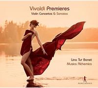 Vivaldi: Premieres - Violin Concertos and Sonatas by Lina Tur Bonet, Musica Alchemica [Music CD]