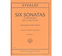 VIVALDI - Sonatas Op.13 Vol.1: nº 1 a 3 "Il Pastor Fido" para Flauta y Piano (Rampal/Veyron/Lacroix)