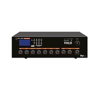 Vivaldi Ulisse MA5120BTK - Mixer amplificato compatto 120W con player integrato per l'ascolto di sorgenti WiFi/radio FM / MP3 USB/SD/Bluetooth