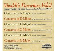 Vivaldi's Favorites, Vol. 2 (Six Violin Concertos by the Venetian Master)