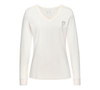 VIVANCE Camicia da notte grigio / nero / bianco lana Donna VIVANCE XL