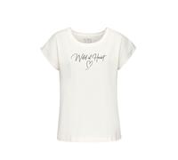 VIVANCE Camicia da notte nero / bianco Donna VIVANCE M