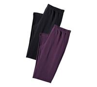 VIVANCE Pantaloncini da pigiama lilla neon / nero Donna VIVANCE XS lilla neon / nero