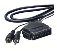 Vivanco 5m Av Rca Video + 3,5mm Connettore Jack Per Cavo Scart TV PC Notebook