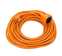 Vivanco 61158 - Cavo di prolunga corrente, 16 A, 10 m, colore: Arancione