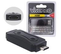Vivanco Adattatore HDMI A Mini-HDMI Per Fotocamera Camcorder DSLR DSLM