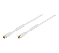 Vivanco Antenna Cavo [1x Presa antenna 75 Ω - 1x Spina antenna 75 Ω] 3.00 m 110
