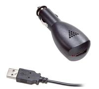 Vivanco Cavo USB + Adattatore Auto per Nokia 3250 5200 6233 12V LED Nero 77884
