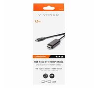 Vivanco CC UC HD 15 USB type-C HDMI Nero