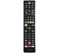 Vivanco RR 240 Telecomando Universale per TV Sony, Infrarossi, Nero