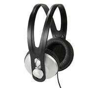 Vivanco SR 97 - Cuffie stereo, cavo di collegamento regolabile da 1,8 m, colore nero/argento/multicolore