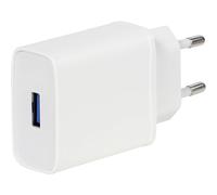 Vivanco TCVVUSBQC3018W Caricatore USB 18 W 1x 2 USB-A Bianco Caricatore rapido