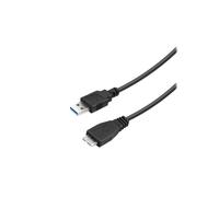 Vivanco VNITUSB3MIC15MMK cavo USB USB 3.2 Gen 1 (3.1 Gen 1) 1,5 m USB A Micro-USB B Nero