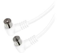 Vivanco VVANCABMF15090W Antenna, SAT Cavo [1x Spina coassiale - 1x Presa coassi