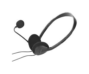 VIVANCO VVHEADWORKMATEK AURICOLARI WIRELESS, Nero