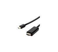 Vivanco VVITMINDYPHDMI180K cavo e adattatore video 1,8 m Mini DisplayPort HDMI Nero