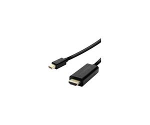 Vivanco VVITMINDYPHDMI180K cavo e adattatore video 1,8 m Mini DisplayPort HDMI Nero
