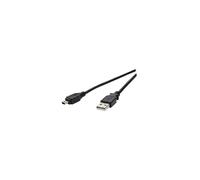 Vivanco VVITUSBMINI18MMK cavo USB USB 2.0 1,8 m USB A Mini-USB B Nero
