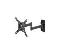 Vivanco VVTVFMOR43INCH25KG Supporto TV a parete 109,2 cm (43") Nero