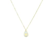 Vivantia Collana di avocado | Collana originale in acciaio inossidabile 316 placcato oro 18 kt, Pequeño, Placcato oro, Non Applicabile