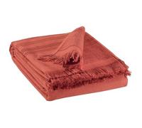 Vivaraise Asciugamano e guanto esfoliante CANCUN in Rosso 90x180 cm