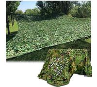 Vivarry Rete Mimetica Rete Ombreggiante Militare Verde per Campeggio Caccia Tiro Nascondi Decorazione da Giardino 1.5x5m 2x3m 3x4m 4x8m 5x8m 6x6m 6x8m