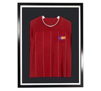Vivarti fai da Solo Adulto Sport Camicia Display Telaio 60x80cm - Telaio Nero, Bianco Interno, Black Mount